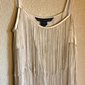 Fringe Shift Dress